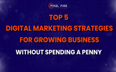 Top 5 Digital Marketing Strategies for Growing Business without Spending a Penny 